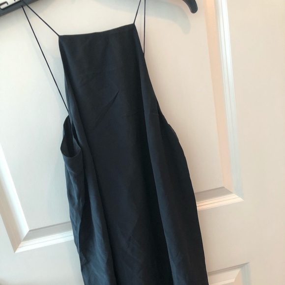 NWT CAMI NYC The Fringe Dress In Black Silk Size S - Picture 2 of 16